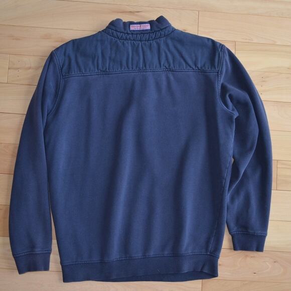 Vineyard Vines Quarter Zip Sweater Corel Gables - Picture 4 of 6